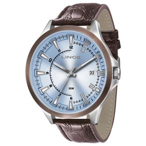 Relógio Masculino Lince Pulseira de Couro Mrc4364s A2nx