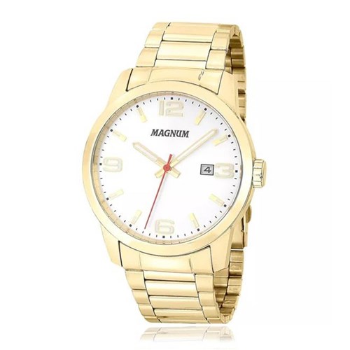 Relógio Masculino Magnum Analógico Ma33595h Dourado