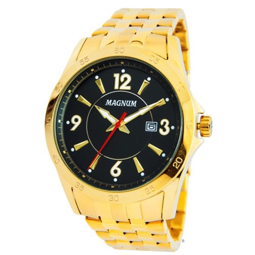 Relógio Masculino Magnum Ma33040u Dourado