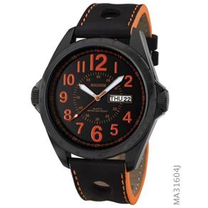 Relógio Masculino Magnum Ma31604J Casual Black