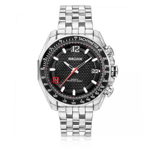 Relógio Masculino Magnum MA32176T Fibra de Carbono