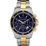 Relógio Masculino Michael Kors MK8175 Chronograph Blue Dial 45mm