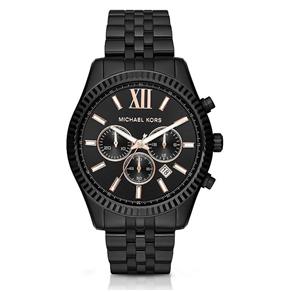 Relógio Masculino Michael Kors Mk8467 Men`s Black 44mm