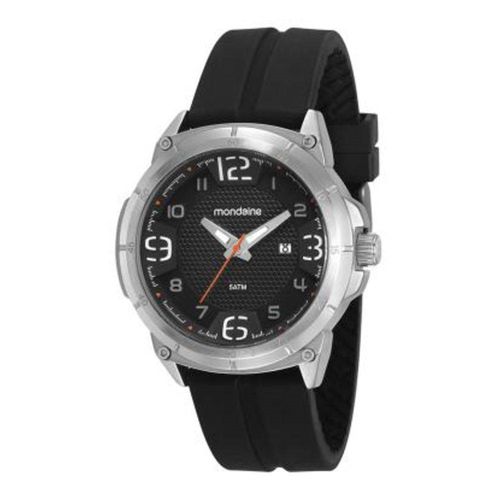 Relógio Masculino Mondaine 53666g0mvni2 Prata/preto