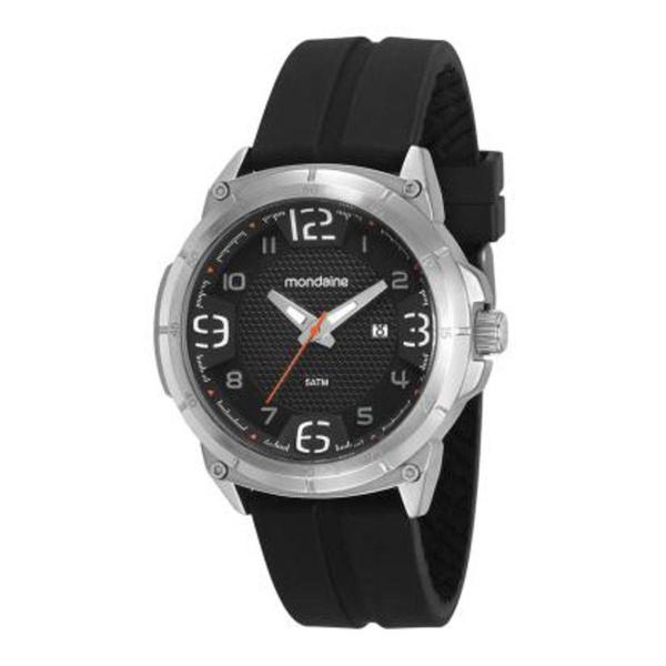 Relógio Masculino Mondaine 53666G0MVNI2 Prata/Preto