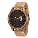 Relógio Masculino Mondaine 76554GPMVMH6 50mm Couro Marrom