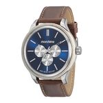 Relógio Masculino Mondaine 89008G0MVNH1 48mm Couro Marrom