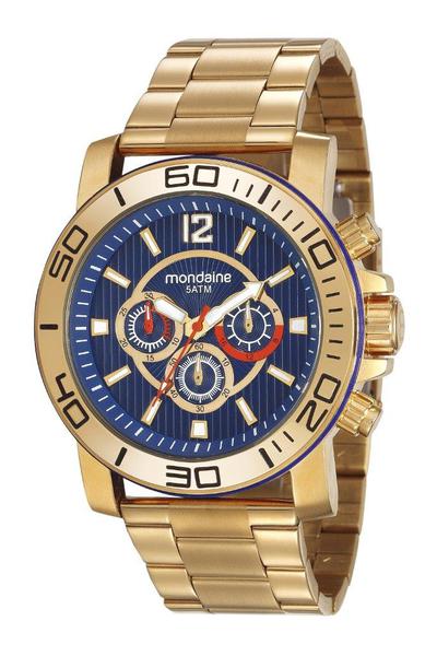 Relógio Masculino Mondaine 99264GPMVDS2 Dourado