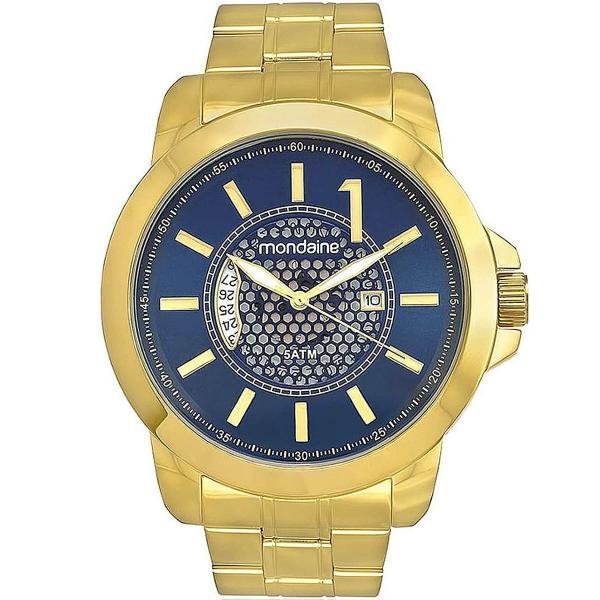 Relógio Masculino Mondaine Analógico 78642GPMVDA1 Fundo Azul
