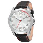 Relógio Masculino Mondaine, Analógico, Pulseira de Couro, Resistente à Água - 83304G0MKNH1