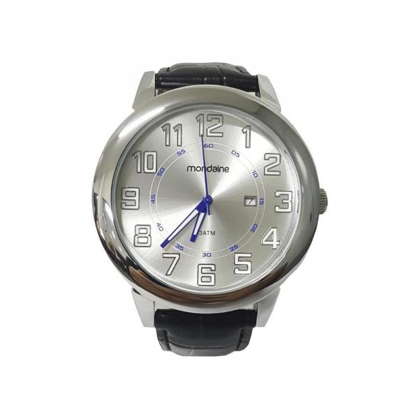 Relógio Masculino Mondaine Cx Metal Pu Couro - 83306G0MKNH1K1