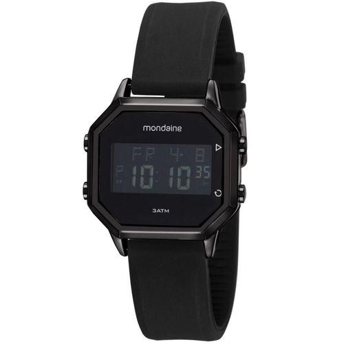 Relógio Masculino Mondaine Digital Aço Preto