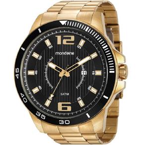 Relogio Masculino Mondaine Dourado 99283gpmvds1