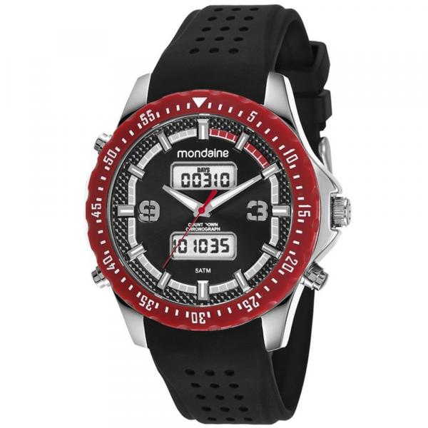 Relógio Masculino Mondaine Esportivo Digital 53648g0mvni1