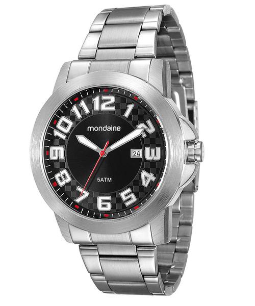 Relógio Masculino Mondaine Original Modelo 94902G0MVNE1 Cor Prata