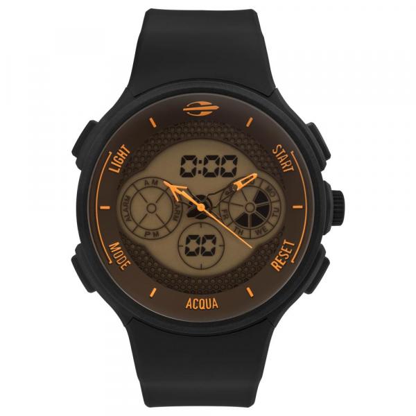 Relógio Masculino Mormaii Action MO160829AE/8L 48mm Silicone Preto