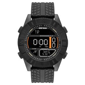 Relógio Masculino Mormaii Action MO5334AA/8P 51mm Silicone Preto