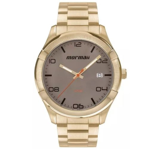 Relógio Masculino Mormaii Analógico Mo2415af/4c - Dourado