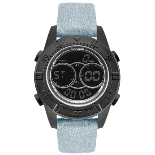 Relógio Masculino Mormaii Digital Acqua Motion Mo150915ah/2P Cinza