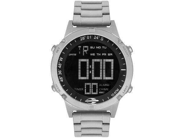 Relógio Masculino Mormaii Digital - MOW13901/1P Prata