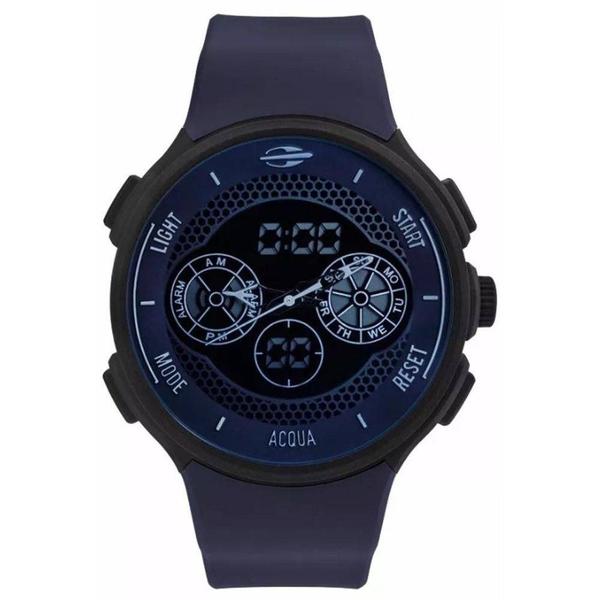 Relógio Masculino Mormaii Masculino Anadigi Mo1608b/8c Azul - Technos