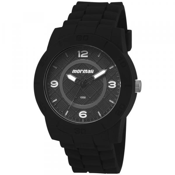 Relógio Masculino Mormaii MO2036DP/8P 47mm Preto Pulseira Silicone