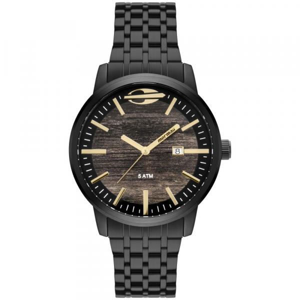 Relógio Masculino Mormaii MO2115BF/4M 44mm Aço Preto