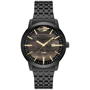 Relógio Masculino Mormaii MO2115BF/4M 44mm Aço Preto