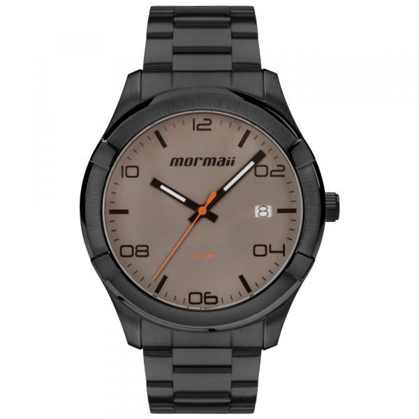 Relógio Masculino Mormaii MO2415AG/4C 48mm Aço Preto