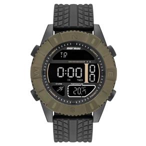 Relógio Masculino Mormaii MO5334AB/8V 51mm Silicone Preto