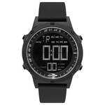 Relógio Masculino Mormaii MOW13901A/8P 46mm Digital Silicone Preto