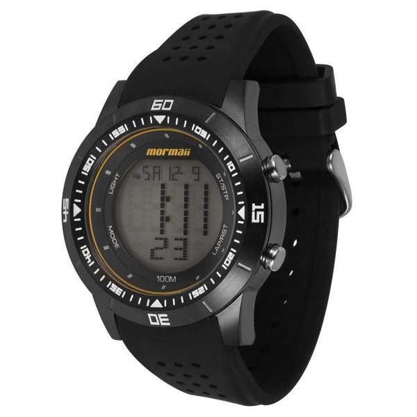 Relógio Masculino Mormaii NW0851B/8P 48mm Silicone Preto