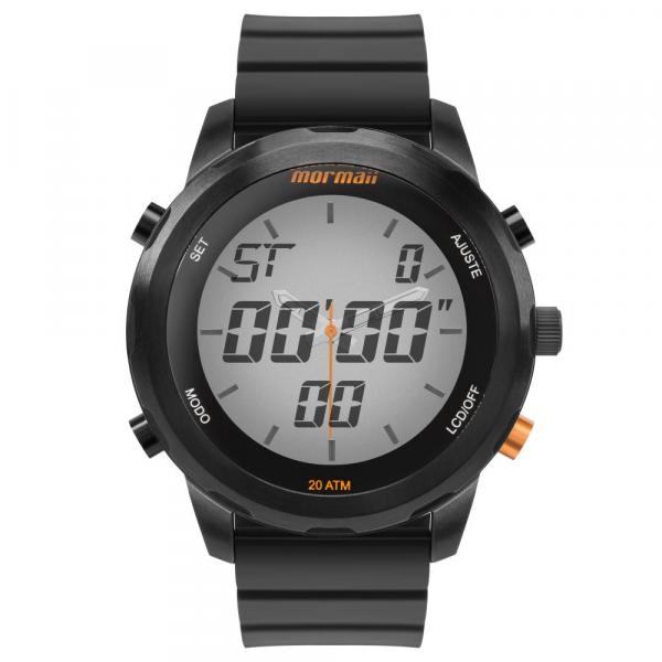 Relógio Masculino Mormaii Pro MO2035KD/8P 49mm Silicone Preto