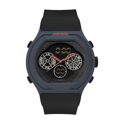 Relógio Masculino Mormaii Psicopato MO160323AJ/8A Pulseira Silicone Preta