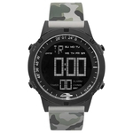 Relógio Masculino Mormaii Thunder MOW13901G/8C 46mm Silicone Camuflado Militar