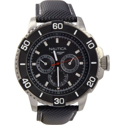 Relógio Masculino Nautica N17602G Nst 501 - a Prova D' Água