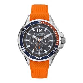 Relógio Masculino Nautica N17614G NST 02 - a Prova D' Água