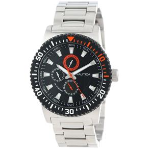 Relógio Masculino Nautica N18680G NST 16 - a Prova D' Água