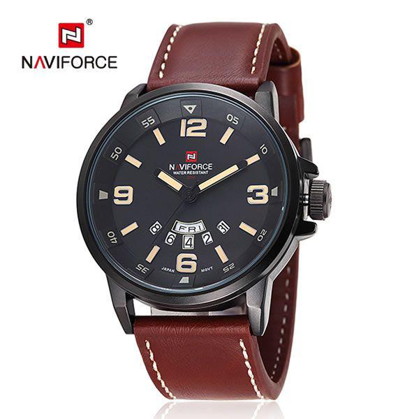 Relógio Masculino Naviforce 9028 - Marron