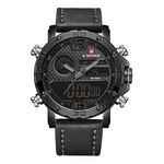 Relógio Masculino Naviforce 9134 BGY - Preto