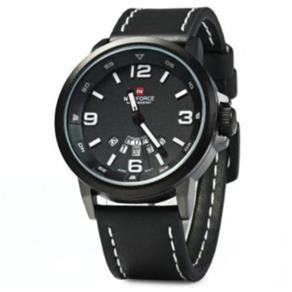 Relógio Masculino Naviforce Nf9028 Quartz Pulseira de Couro - Branco