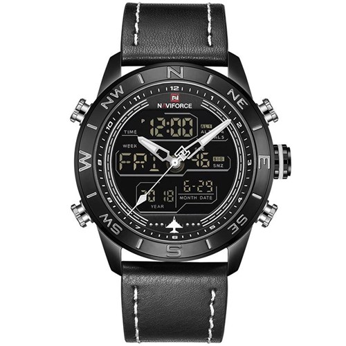 Relógio Masculino Naviforce - Ref. 813 / Preto