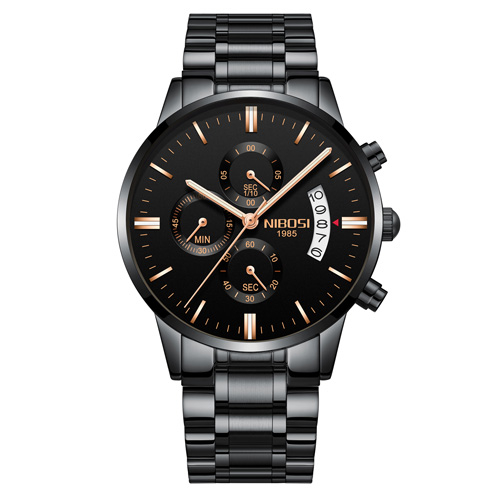 Relógio Masculino Nibosi Luxury Novo Modelo (A)
