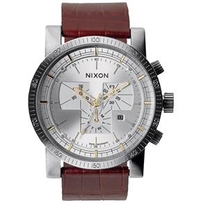 Relógio Masculino Nixon Modelo A4581887 Pulseira em Couro