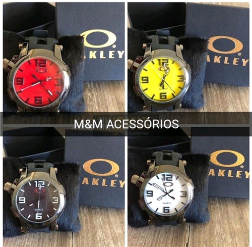 Relógio Masculino Oakley Gearbox Cores Variadas (Preto)