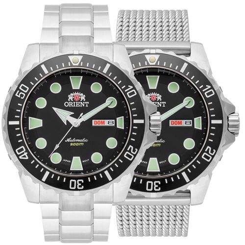 Relógio Masculino Orient 469ss073 P1sx Automático Pulseira