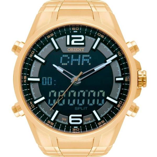 Relógio Masculino Orient Anadigi Neo Sports MGSSA002 P2KX Dourado