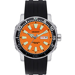 Relógio Masculino Orient Analogico Esportivo Scuba Diver Automático 469SS040 O1SX