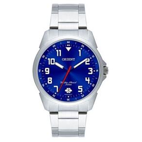 Relogio Masculino Orient Analogico - Mbss1154a D2sx - Prata/azul