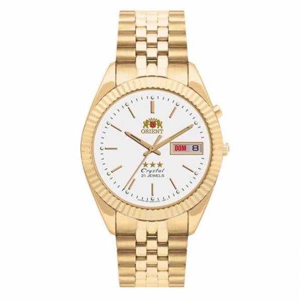 Relógio Masculino Orient Automático 469EC7 B1KX Dourado